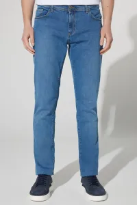 ALTINYILDIZ CLASSICS Men's Blue Slim Fit Slim Fit Magic Denim Flexible Jeans