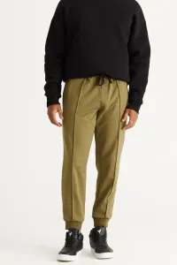 ALTINYILDIZ CLASSICS Men's Khaki Standard Fit Regular Fit Cotton Sweatpants