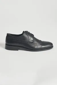 ALTINYILDIZ CLASSICS Men's Black Classic Leather Shoes