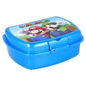 Detský box na desiatu Super Mario – modrý