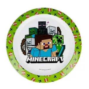 Plastový tanier Minecraft – 22 cm