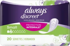 Always Discreet inkontinenčné vložky Small 20 ks