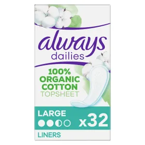 ALWAYS Cotton Protection Large Intímky 32 ks
