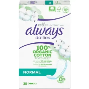 ALWAYS Cotton Protection Normal Intímky 38 ks