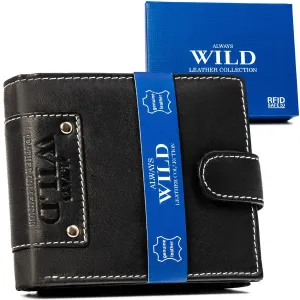 Pánska kožená peňaženka so zapínaním - Always Wild #8810069