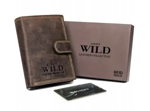 Pánska peňaženka z brúsenej kože Always Wild,skl