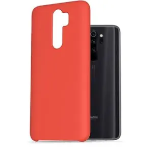 AlzaGuard Premium Liquid Silicone Case pre Xiaomi Redmi Note 8 Pro červený
