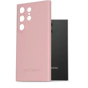 AlzaGuard Matte TPU Case na Samsung Galaxy S24 Ultra ružový