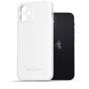 AlzaGuard Matte TPU Case na iPhone 12 Mini biely
