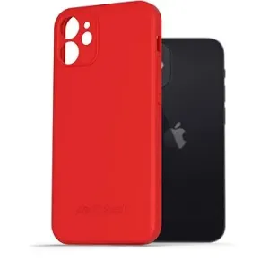 AlzaGuard Matte TPU Case na iPhone 12 Mini červený