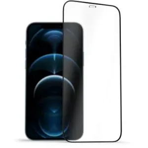 AlzaGuard 2.5D FullCover Glass Protector na iPhone 12 / 12 Pro čierny