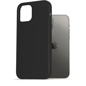 AlzaGuard Premium Liquid Silicone Case pre iPhone 12/12 Pro čierne