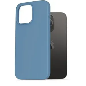 AlzaGuard Premium Liquid Silicone Case na iPhone 14 Pro Max modrý
