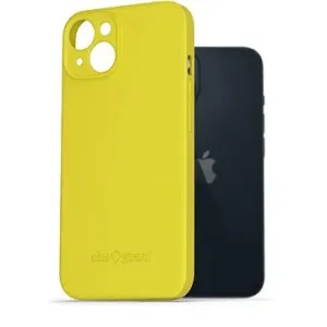 AlzaGuard Matte TPU Case na iPhone 14 žltý