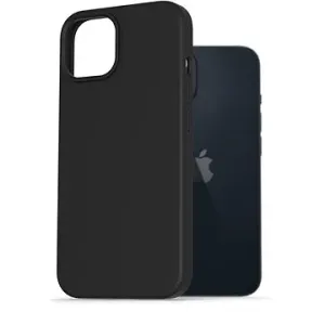 AlzaGuard Premium Liquid Silicone Case na iPhone 14 čierny