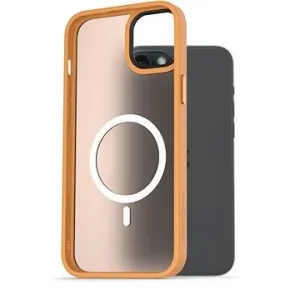 AlzaGuard Matte Case Compatible with MagSafe pre iPhone 15 Plus žltý