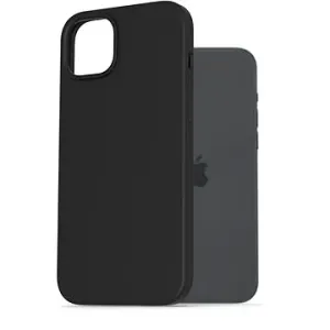 AlzaGuard Premium Liquid Silicone Case na iPhone 15 Plus čierny