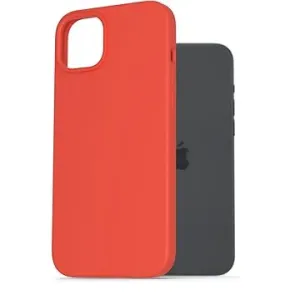 AlzaGuard Premium Liquid Silicone Case pre iPhone 15 Plus červený