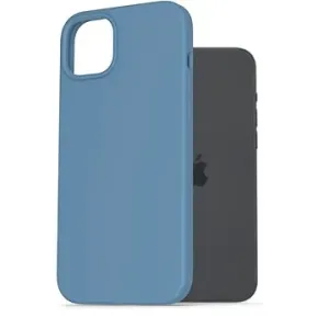 AlzaGuard Premium Liquid Silicone Case pre iPhone 15 Plus modrý