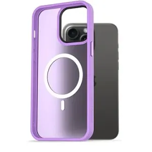 AlzaGuard Matte Case Compatible with MagSafe pre iPhone 15 Pro Max svetlofialový
