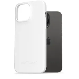 AlzaGuard Matte TPU Case na iPhone 15 Pro Max biely