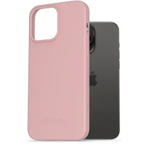 AlzaGuard Matte TPU Case na iPhone 15 Pro Max ružový