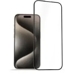 AlzaGuard 2.5D FullCover Glass Protector pre iPhone 15 Pro