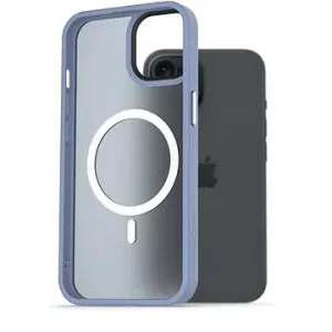 AlzaGuard Matte Case Compatible with MagSafe pre iPhone 15 svetlomodrý