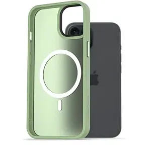 AlzaGuard Matte Case Compatible with MagSafe pre iPhone 15 zelený