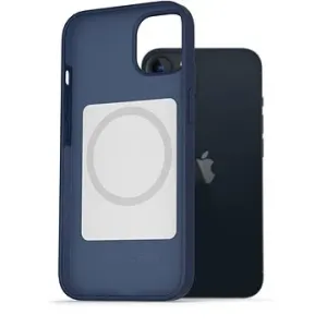 AlzaGuard Magsafe Silicone Case na iPhone 13 modrý