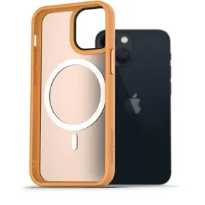 AlzaGuard Matte Case Compatible with MagSafe pre iPhone 13 Mini žltý