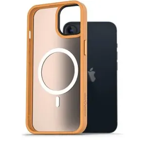 AlzaGuard Matte Case Compatible with MagSafe pre iPhone 13 žltý