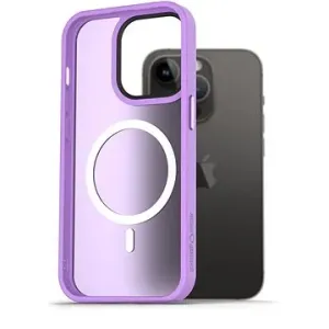 AlzaGuard Matte Case Compatible with MagSafe pre iPhone 14 Pro svetlofialový