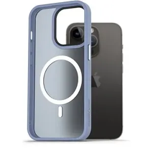 AlzaGuard Matte Case Compatible with MagSafe pre iPhone 14 Pro svetlomodrý