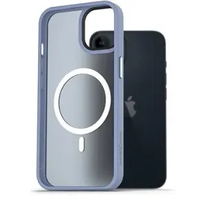 AlzaGuard Matte Case Compatible with MagSafe pre iPhone 14 svetlomodrý