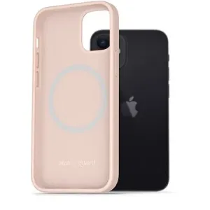 AlzaGuard Silicone Case Compatible with Magsafe iPhone 12 Mini ružový
