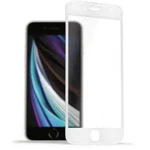 AlzaGuard 2.5D FullCover Glass Protector pre iPhone 7 Plus/8 Plus biele