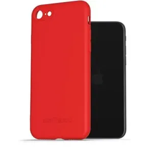 AlzaGuard Matte TPU Case pre iPhone 7 / 8 / SE 2020 / SE 2022 červený