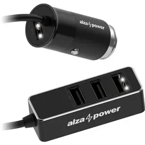 AlzaPower Car Charger X540 Multi Charge čierna