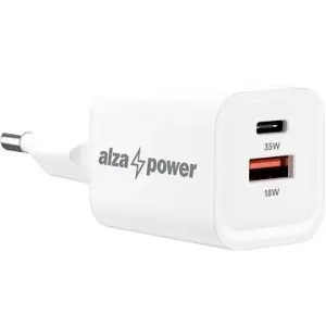 AlzaPower G400CA Fast Charge 35 W biela