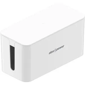 AlzaPower Cable Box Basic Small biely