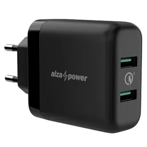 AlzaPower Q200 Quick Charge 3.0 čierna