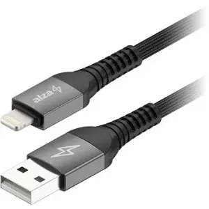 AlzaPower AluCore USB-A to Lightning (C189) Ultra Durable 1m tmavo sivý