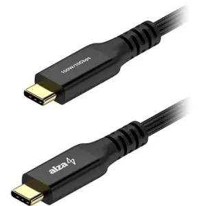 AlzaPower AluCore USB-C to USB-C 3.2 Gen 2 100W 0.5m čierny