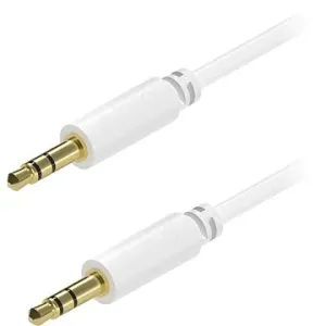 AlzaPower Core Audio 3,5 mm Jack (M) to 3,5 mm Jack (M) 2 m biely