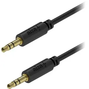 AlzaPower Core Audio 3,5 mm Jack (M) to 3,5 mm Jack (M) 3 m čierny