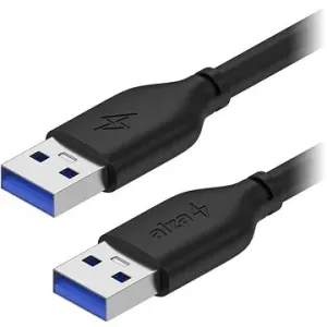 AlzaPower Core USB-A (M) to USB-A (M) 3.0, 1.5 m čierny
