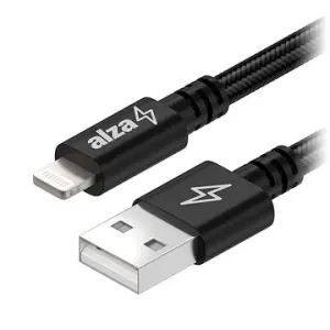 AlzaPower AluCore USB-A to Lightning MFi (C189) 3m čierny