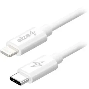 AlzaPower Core USB-C to Lightning MFi 0.5 m biely