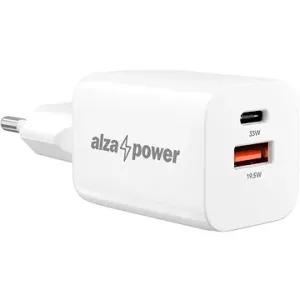 AlzaPower A133 Fast Charge 33 W biela